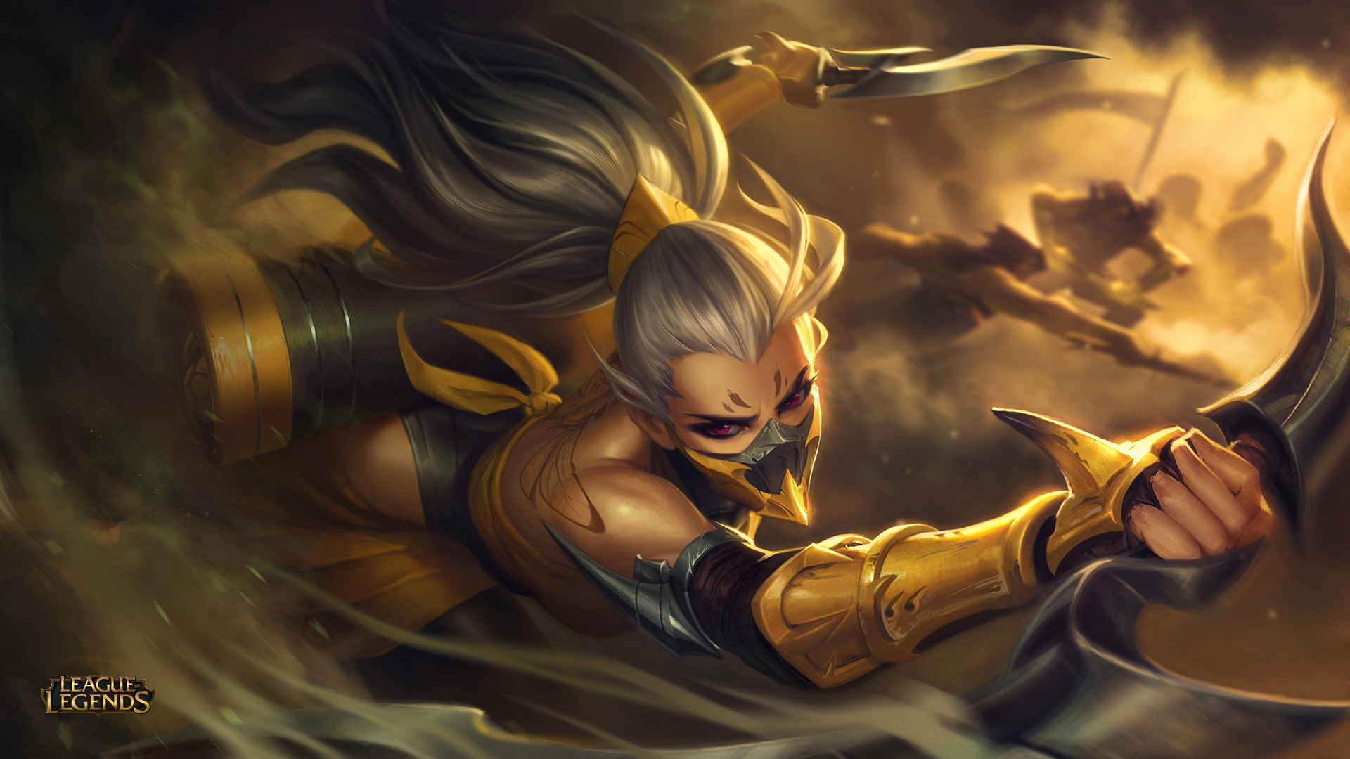 league of legends wallpaper 1920x1080 akali