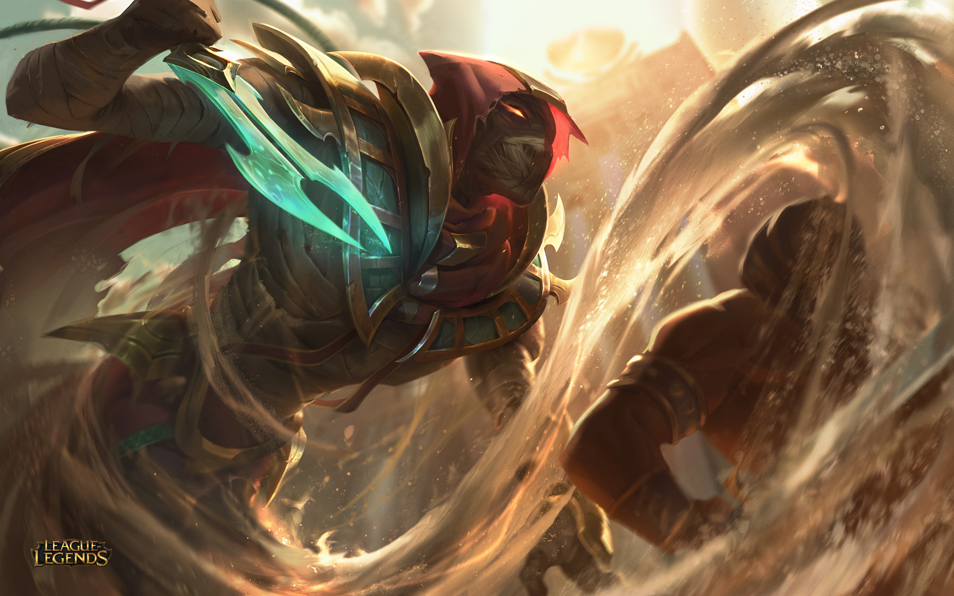 Pyke SandWraith Skin Trang phục Pyke Linh Hồn Cát
