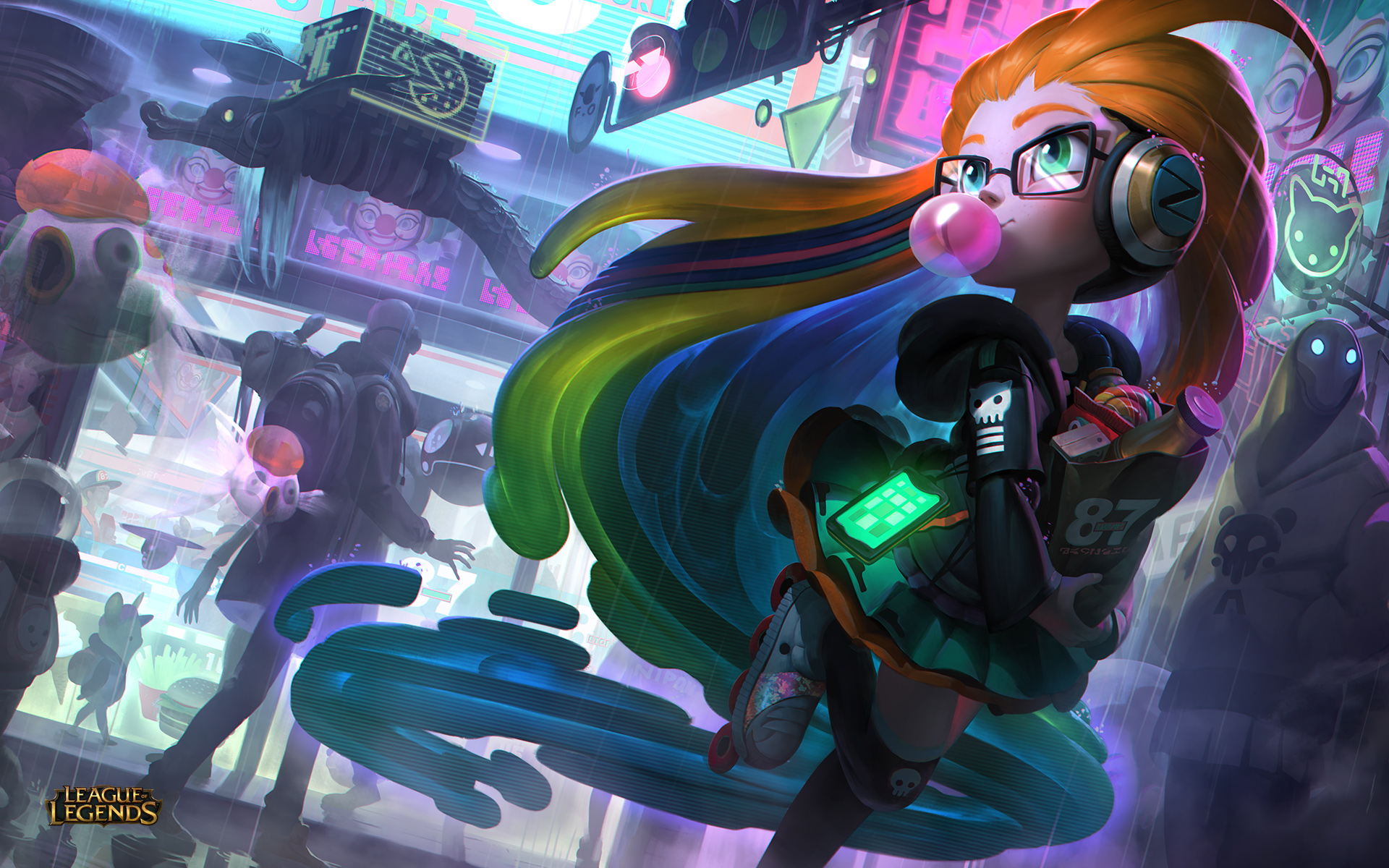 Cyber Pop Zoe Skin Trang phục Zoe Thần Đồng Công Nghệ