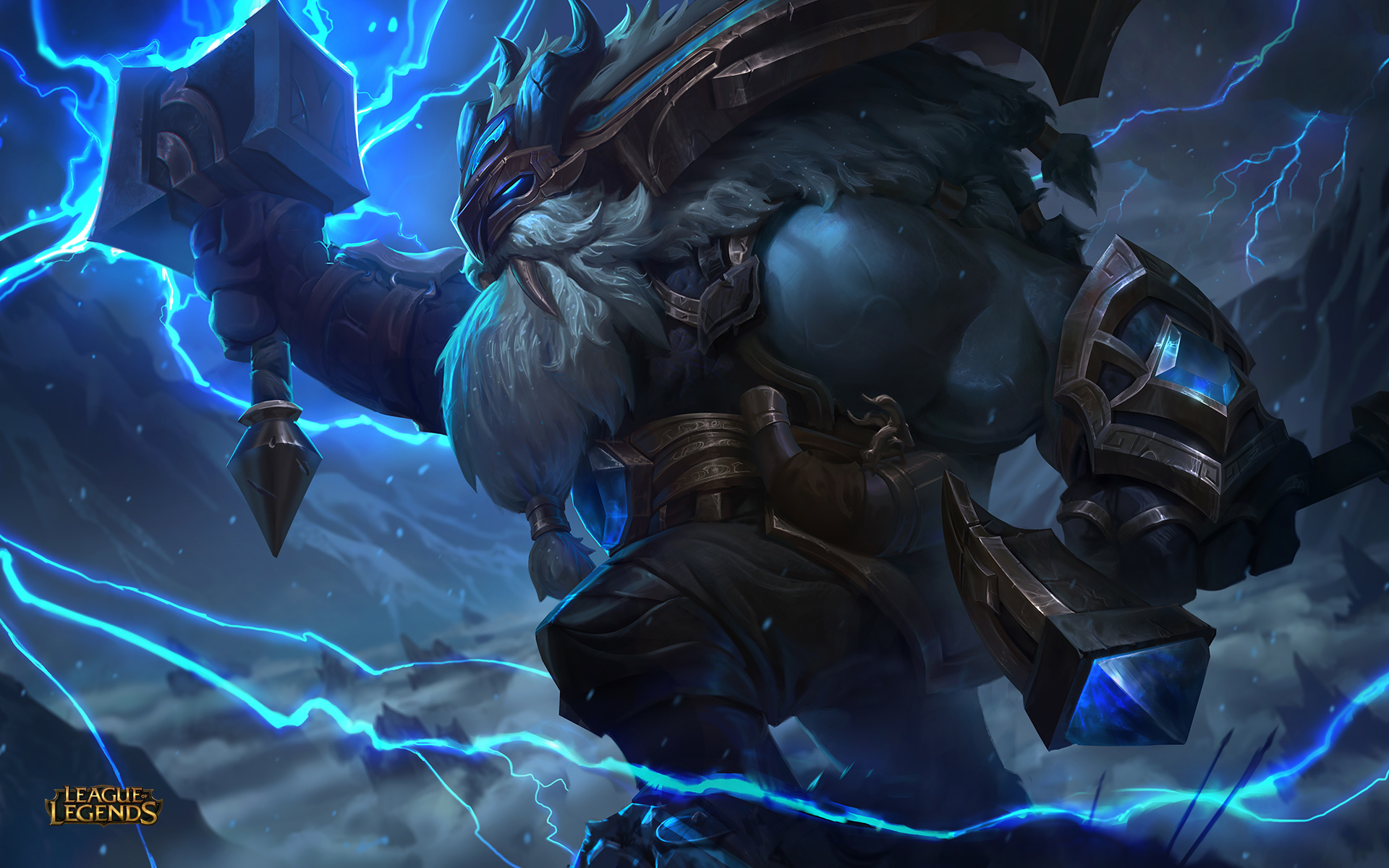 Thunder Lord Ornn skin Trang phục Ornn Thần Sấm