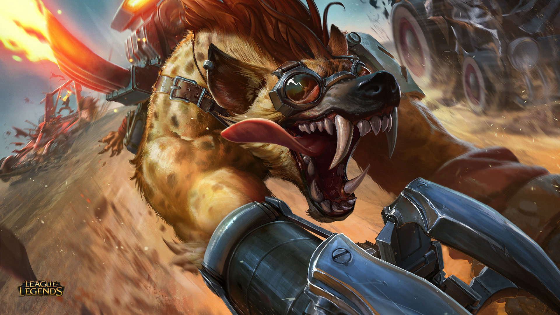 hyena warwick splash be like
